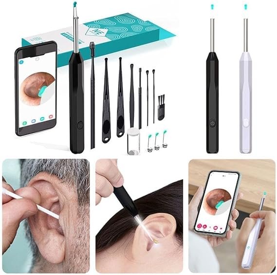 WiFi Link NE17 Hard Visual Ear Digging Spoon Ear Digging Spoon Wireless Cleaning Endoscope High Definition Ear Collecting Tool - Image 6