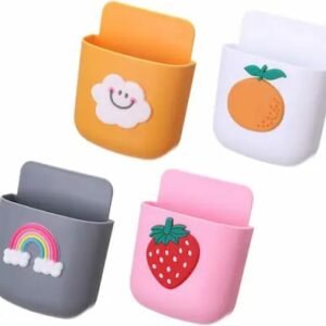 2 PCS Wall Hanging Stand Charging Phone Stand Wall Phone Holder