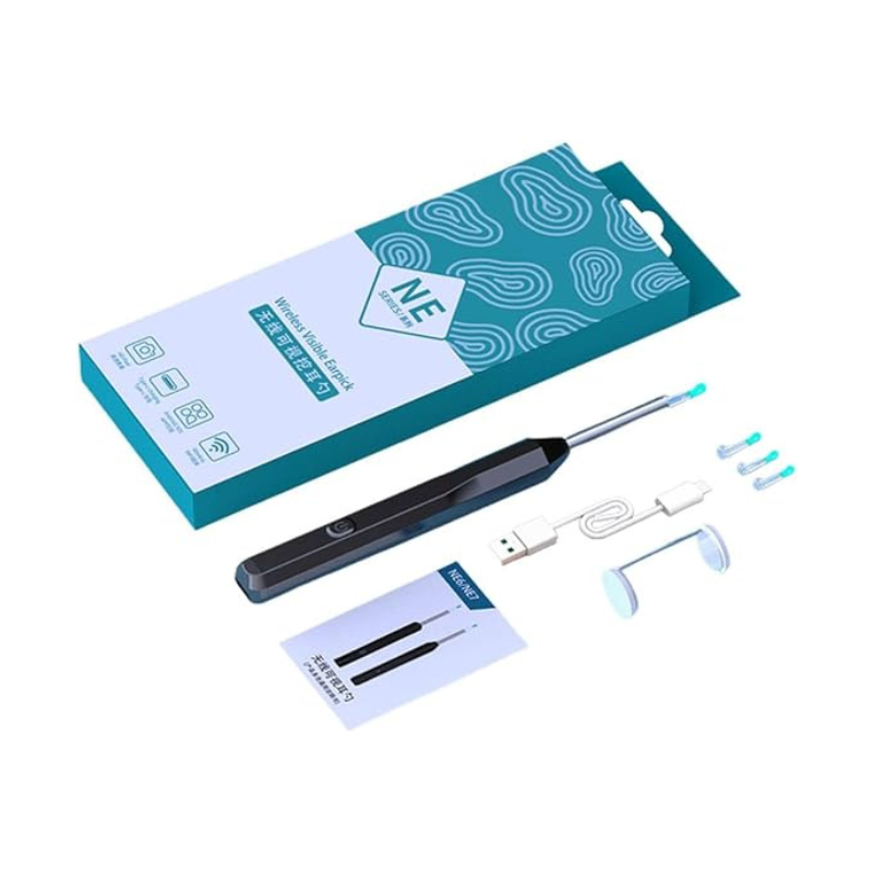 WiFi Link NE17 Hard Visual Ear Digging Spoon Ear Digging Spoon Wireless Cleaning Endoscope High Definition Ear Collecting Tool - Image 8