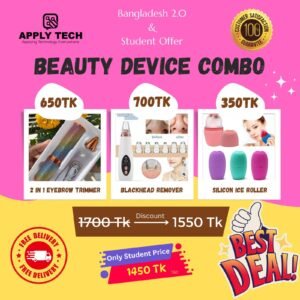 Beauty Device Combo Pack – 3 in 1
