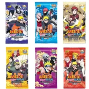Naruto Anime TCG Card Game English Version Rare Collectibles Kids Gift Toy Holo Lamination- 1 Packet(36 pcs)