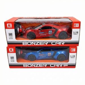 Bonzer Remote Control Car RC Car chargable Racing Car LED Lights Remote Control Car Electric Toys