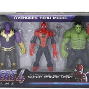 Avengers 4 Super Hero Toy Set (5pcs)