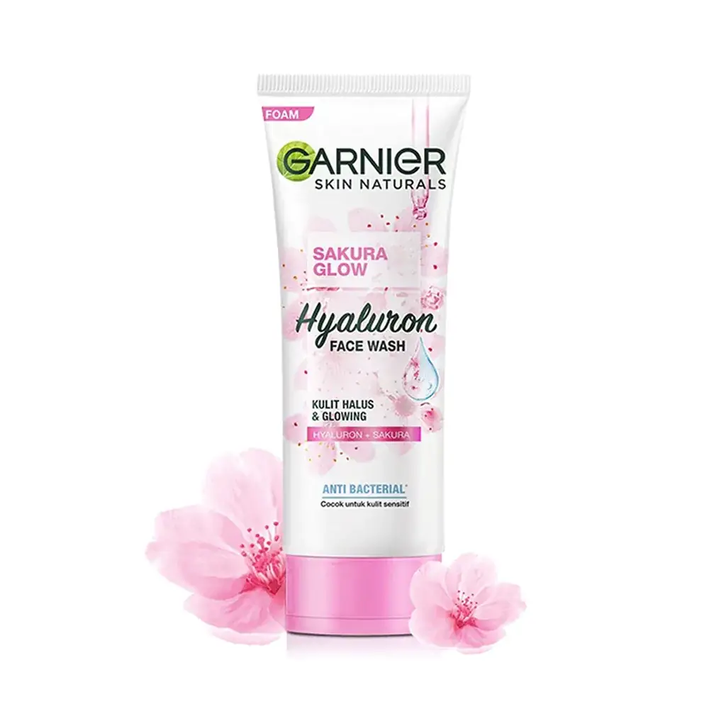 Garnier Sakura White Face Wash-100ml - Image 2