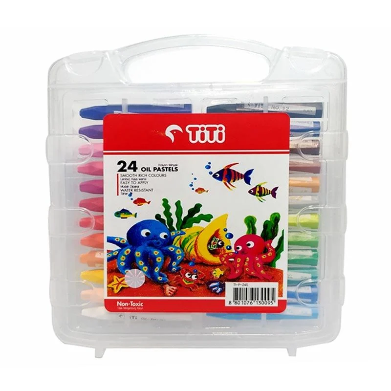 TiTi Oil Pastels (24 Colors Set)
