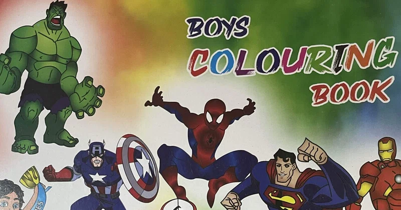 Boys' Ultimate All-in-One Jumbo Colouring & Activity Book - Image 3