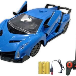 Lamborghini 1: 20 Door Opening Car with Rechargeable Battery and Charger RC Car for Kids