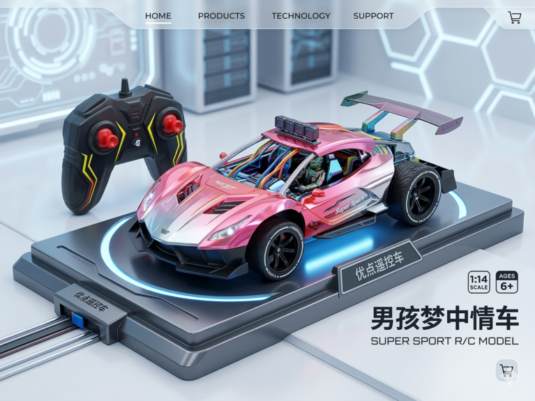 Super Sport R/C Model – Dream Car