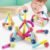 Magnetic Sticks Building Blocks set designed for children’s educational development. 